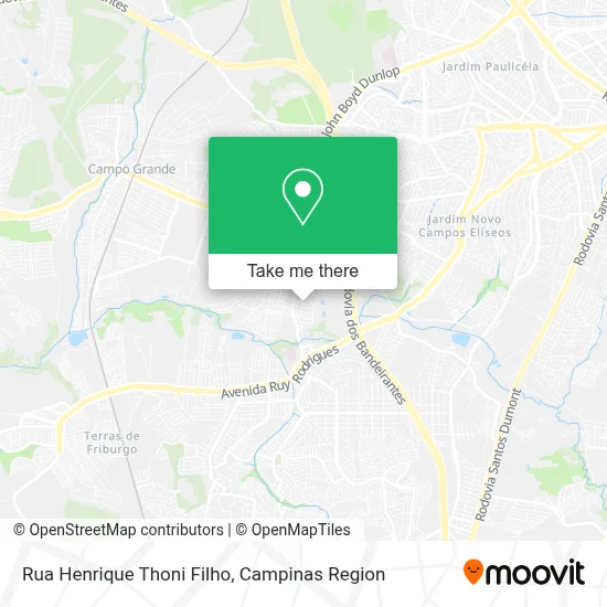 Rua Henrique Thoni Filho map