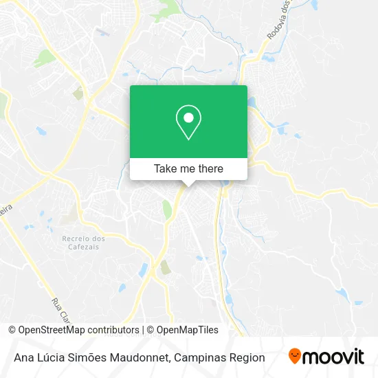 Ana Lúcia Simões Maudonnet map