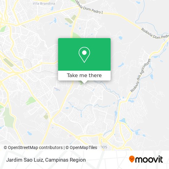 Mapa Jardim Sao Luiz