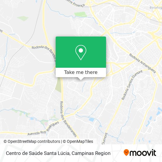 Centro de Saúde Santa Lúcia map