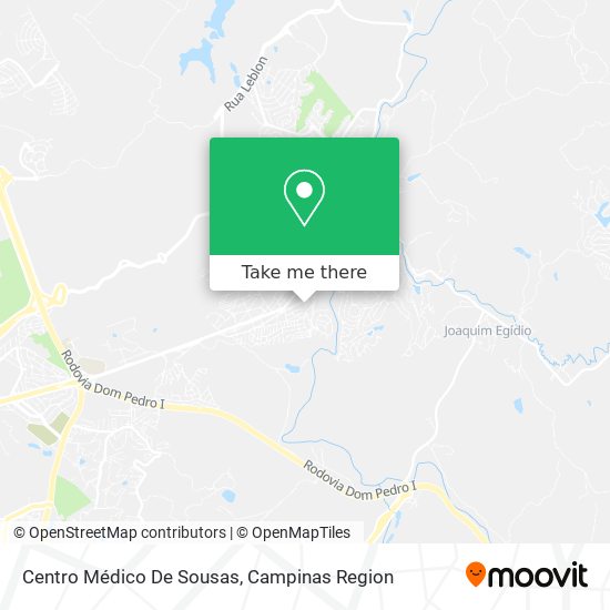 Centro Médico De Sousas map