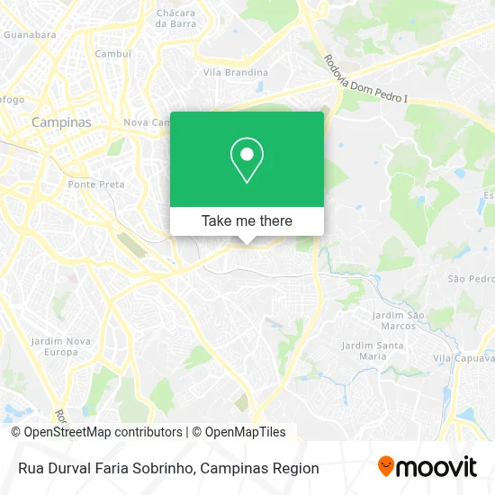 Rua Durval Faria Sobrinho map