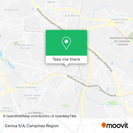 Gevisa S/A map