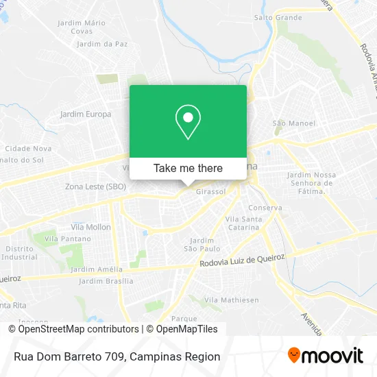 Rua Dom Barreto 709 map