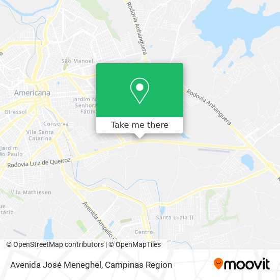 Avenida José Meneghel map