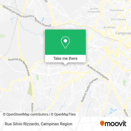 Rua Silvio Rizzardo map