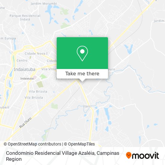 Condomínio Residencial Village Azaléia map