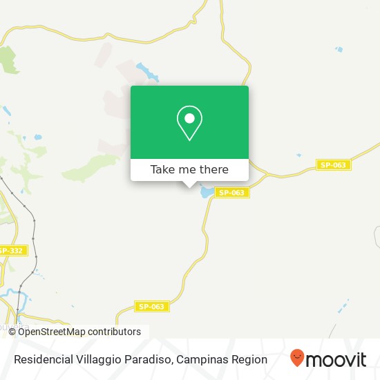 Residencial Villaggio Paradiso map