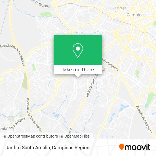 Jardim Santa Amalia map