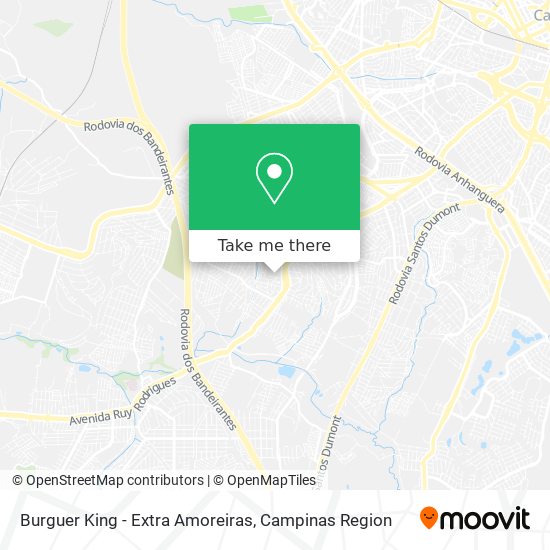 Burguer King - Extra Amoreiras map