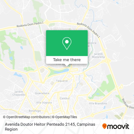 Avenida Doutor Heitor Penteado 2145 map