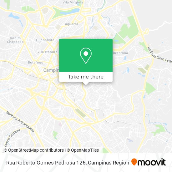 Rua Roberto Gomes Pedrosa 126 map