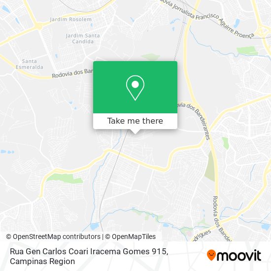 Rua Gen Carlos Coari Iracema Gomes 915 map