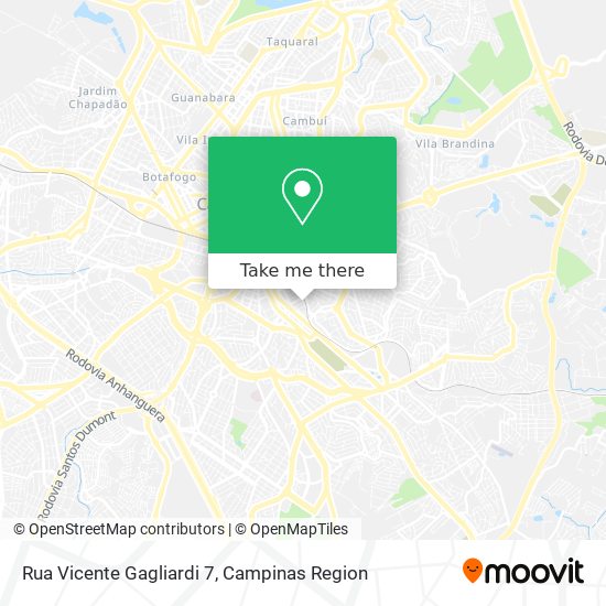 Rua Vicente Gagliardi 7 map
