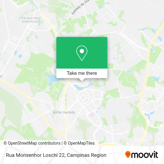 Rua Monsenhor Loschi 22 map