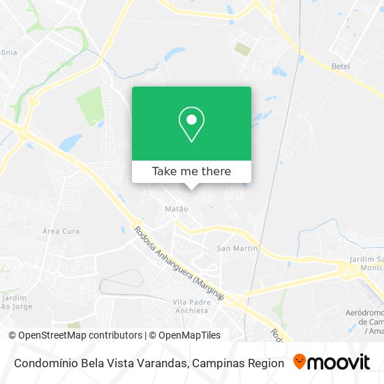 Condomínio Bela Vista Varandas map