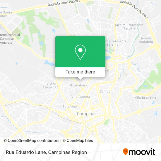 Rua Eduardo Lane map