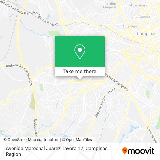 Avenida Marechal Juarez Távora 17 map