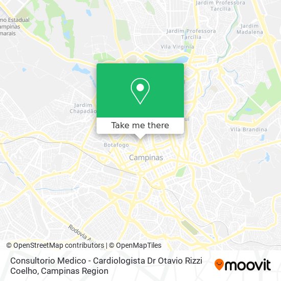 Consultorio Medico - Cardiologista Dr Otavio Rizzi Coelho map