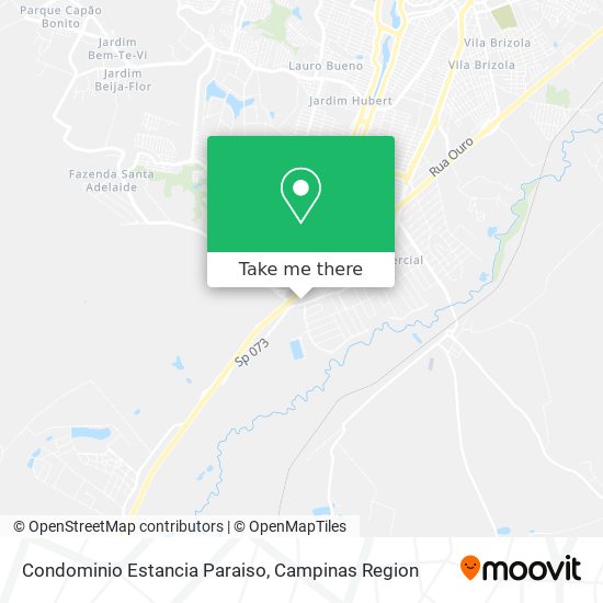 Condominio Estancia Paraiso map