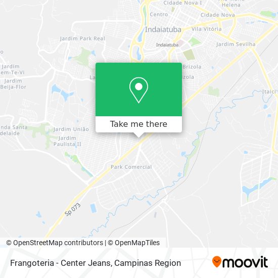 Frangoteria - Center Jeans map