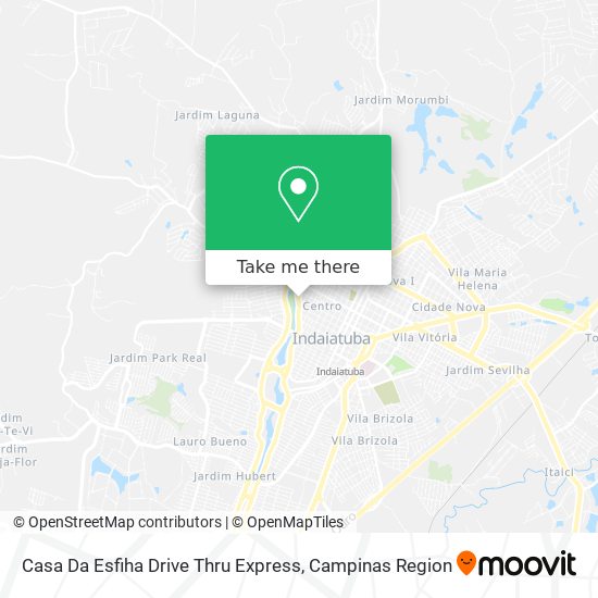 Casa Da Esfiha Drive Thru Express map