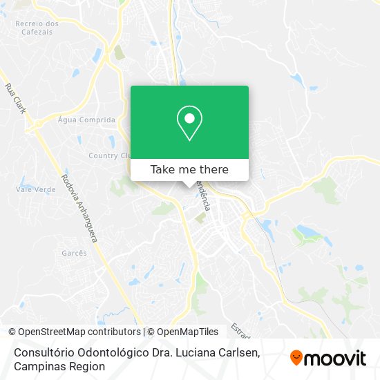 Consultório Odontológico Dra. Luciana Carlsen map