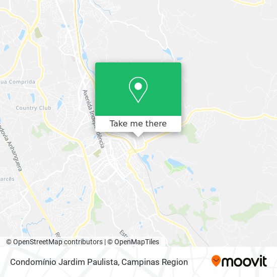 Condomínio Jardim Paulista map