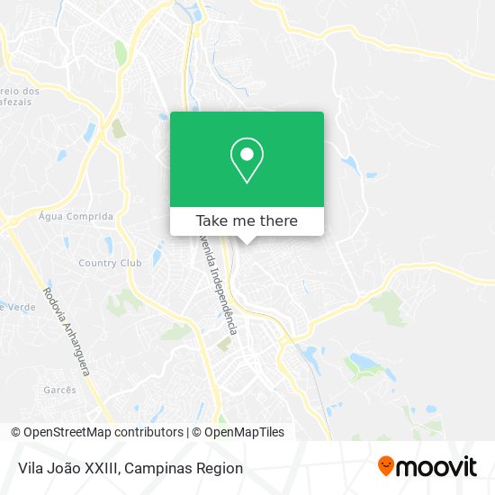 Vila João XXIII map