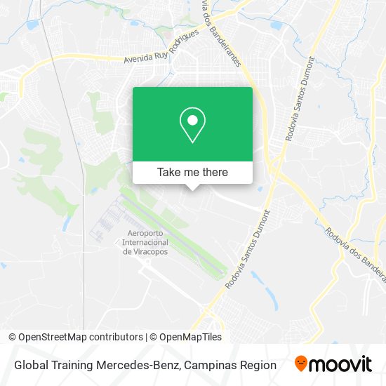 Global Training Mercedes-Benz map