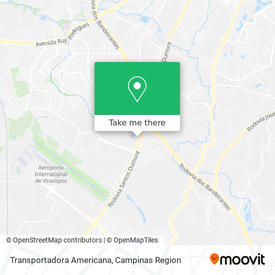 Transportadora Americana map