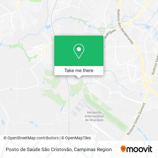 Posto de Saúde São Cristovão map