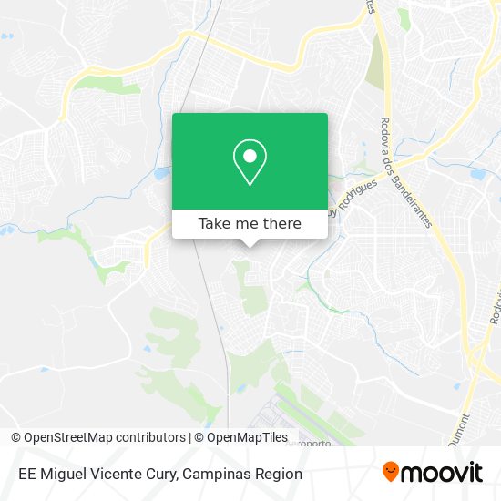 EE Miguel Vicente Cury map