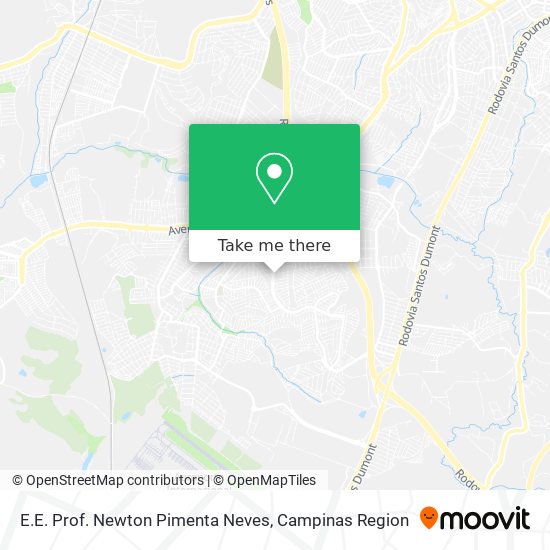 E.E. Prof. Newton Pimenta Neves map