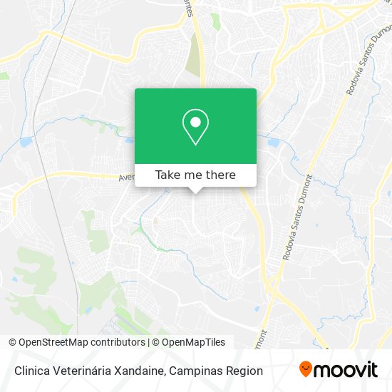 Clinica Veterinária Xandaine map