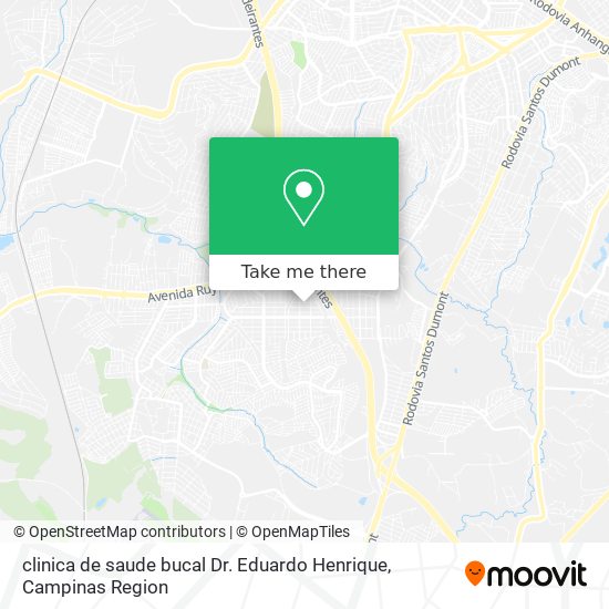 clinica de saude bucal Dr. Eduardo Henrique map