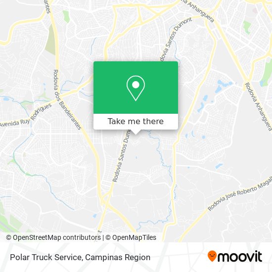 Polar Truck Service map