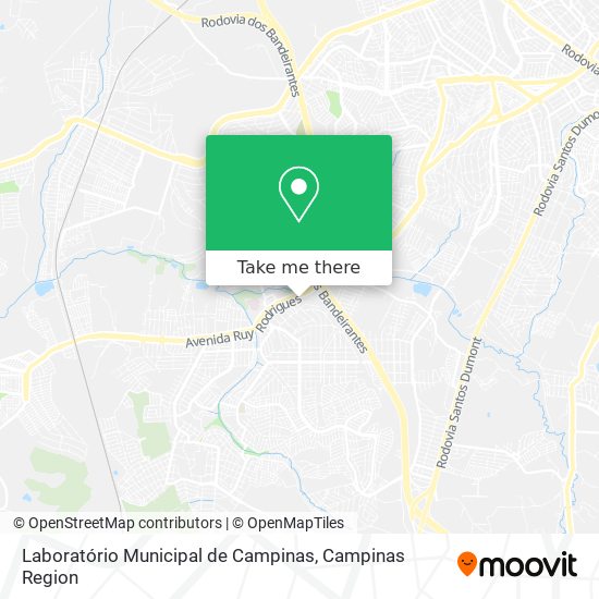 Laboratório Municipal de Campinas map