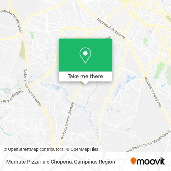Mamute Pizzaria e Choperia map