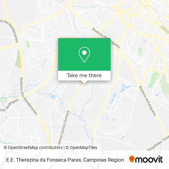 E.E. Therezina da Fonseca Pares map