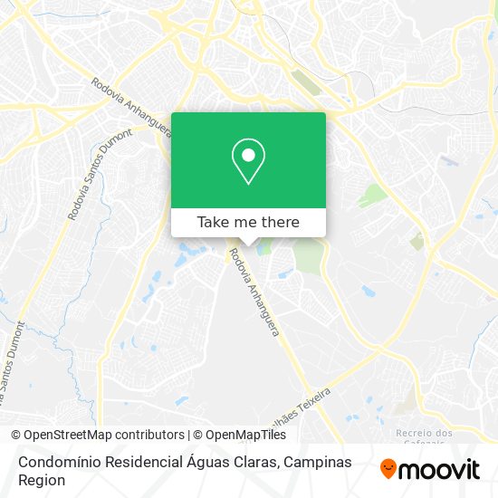 Condomínio  Residencial Águas Claras map