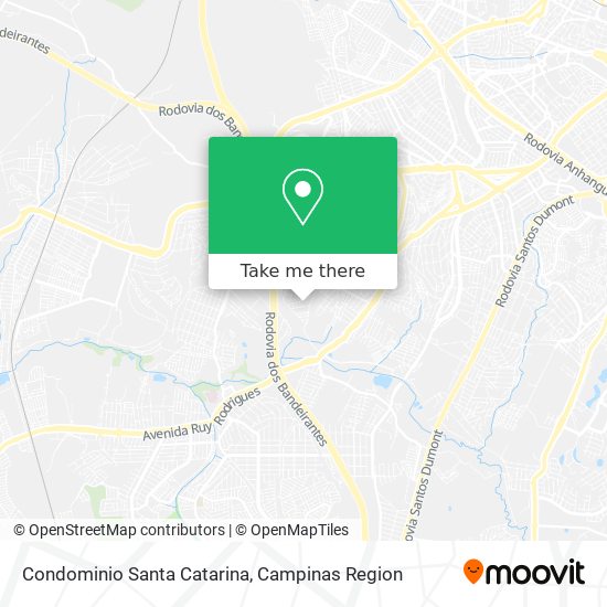 Mapa Condominio Santa Catarina