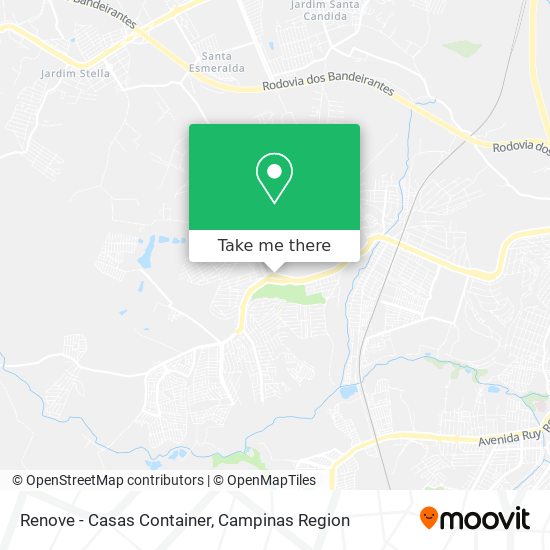 Renove - Casas Container map