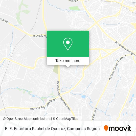 E. E. Escritora Rachel de Queiroz map
