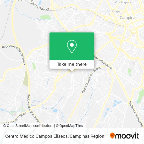 Centro Medico Campos Eliseos map