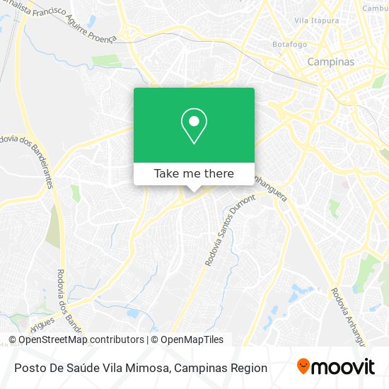Posto De Saúde Vila Mimosa map