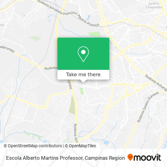 Escola Alberto Martins Professor map