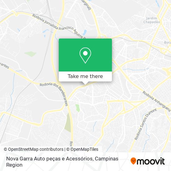 Nova Garra Auto peças e Acessórios map