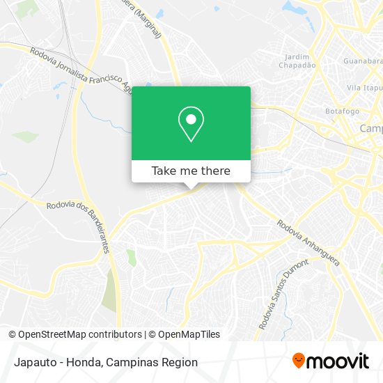 Mapa Japauto - Honda