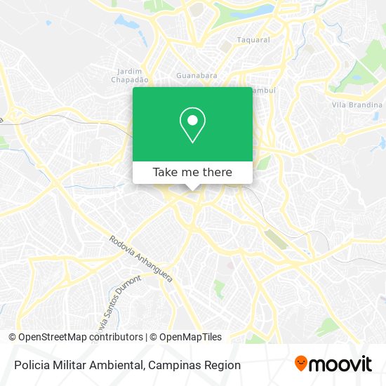 Policia Militar Ambiental map
